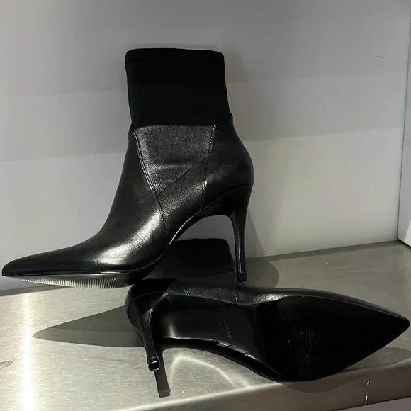 Charles David - Stiletto Heel - point toe - Leather Ankle boots - Picture 8 of 16